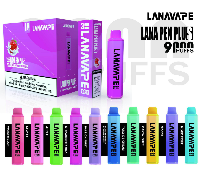 Lana Pen Plus 9000 10 Pcs Bundle | SG VAPE DONUTS