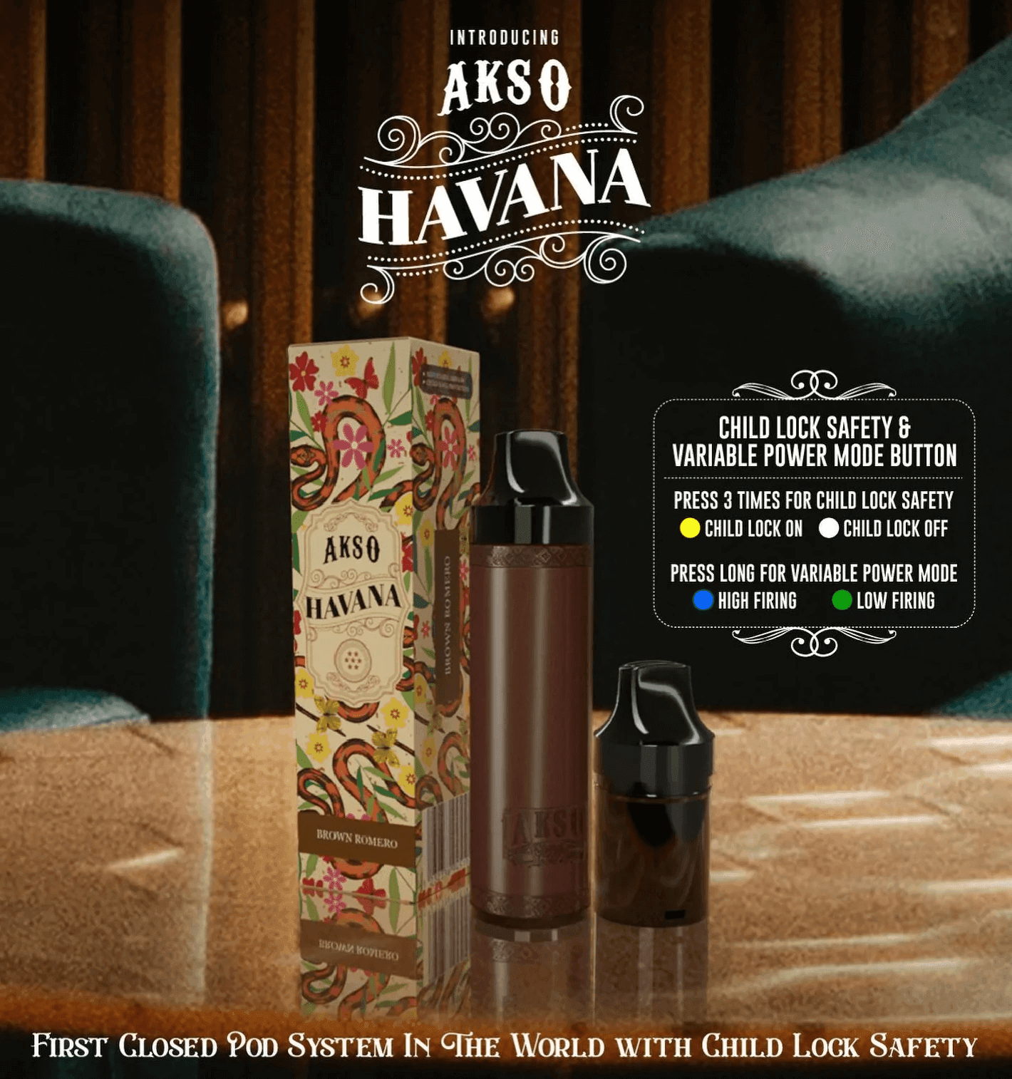 Akso Havana Device - SG VAPE SINGAPORE 9