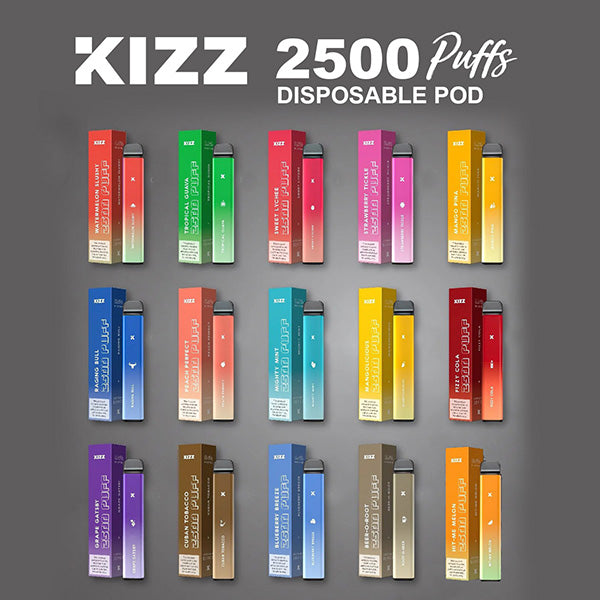 KIZZ 2500 DISPOSABLES | SG VAPE DONUTS