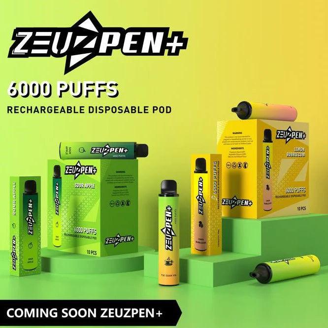 Zeuz Pen Plus 6000 10 pcs Bundle - SG VAPE SINGAPORE 9